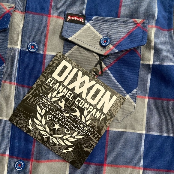 Dixxon original hatebreed flannel with sticker S - Picture 3 of 6